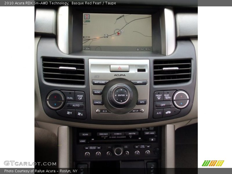 Basque Red Pearl / Taupe 2010 Acura RDX SH-AWD Technology