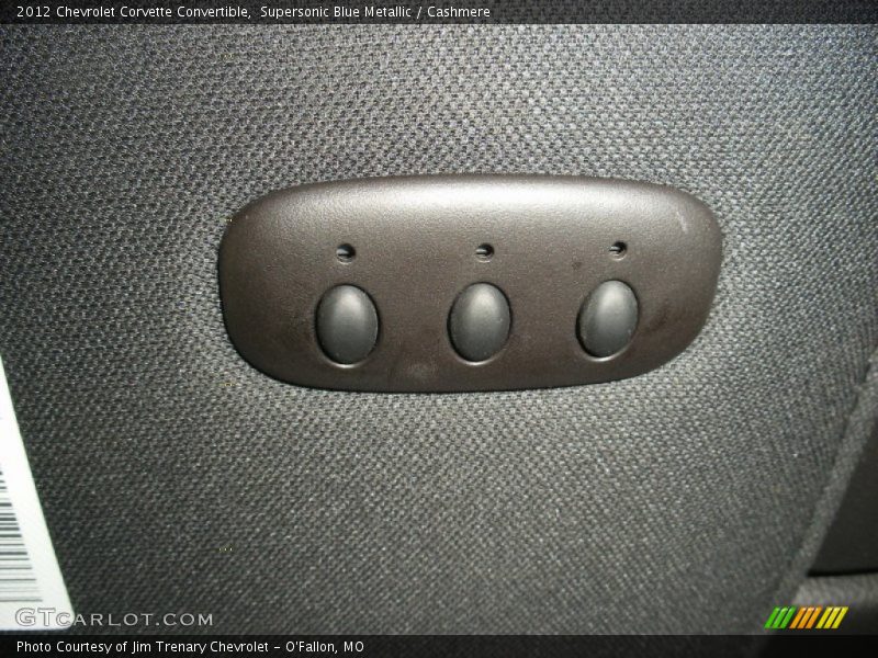 Supersonic Blue Metallic / Cashmere 2012 Chevrolet Corvette Convertible