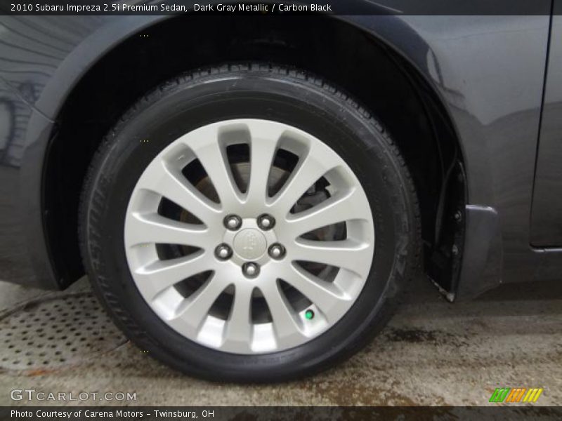  2010 Impreza 2.5i Premium Sedan Wheel