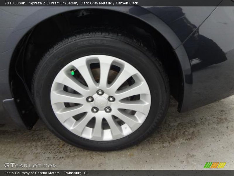  2010 Impreza 2.5i Premium Sedan Wheel