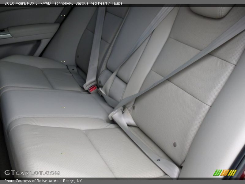 Basque Red Pearl / Taupe 2010 Acura RDX SH-AWD Technology