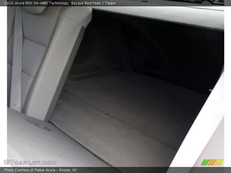 Basque Red Pearl / Taupe 2010 Acura RDX SH-AWD Technology