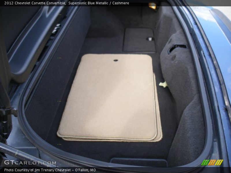  2012 Corvette Convertible Trunk