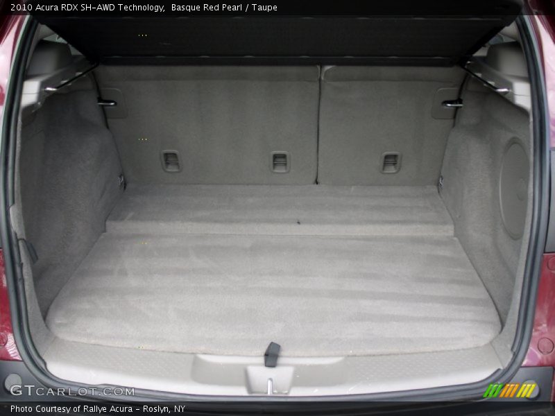 Basque Red Pearl / Taupe 2010 Acura RDX SH-AWD Technology