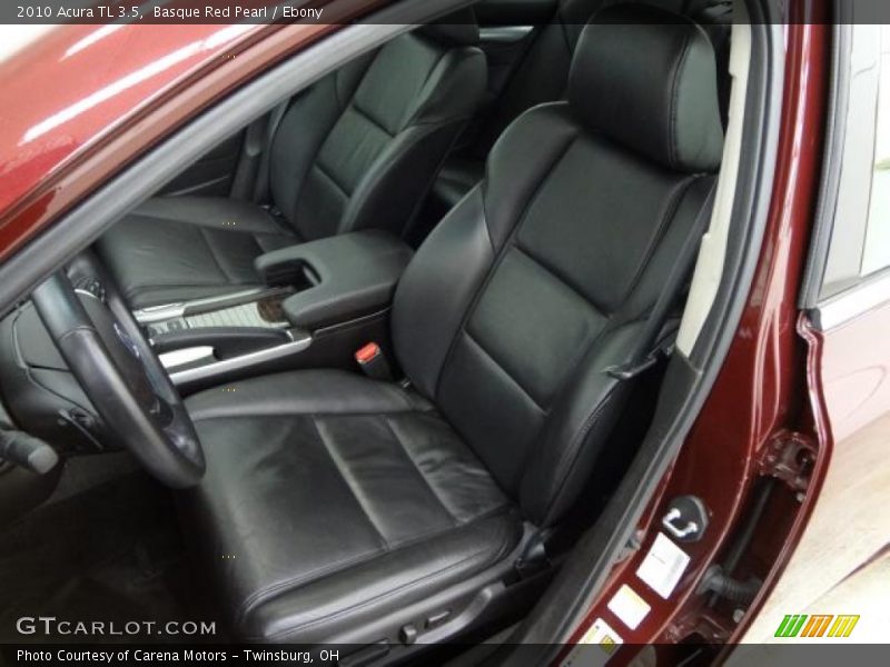 Basque Red Pearl / Ebony 2010 Acura TL 3.5
