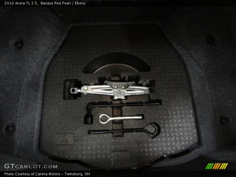 Basque Red Pearl / Ebony 2010 Acura TL 3.5