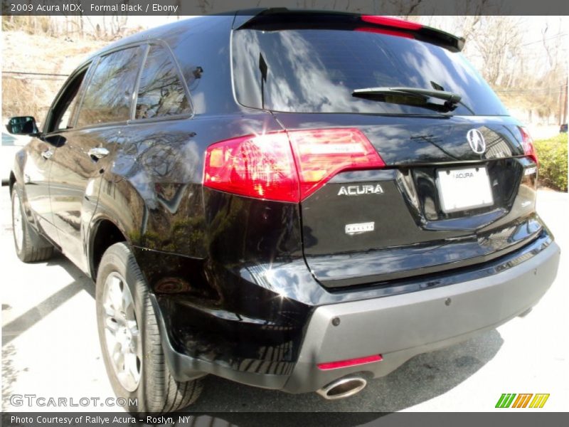 Formal Black / Ebony 2009 Acura MDX