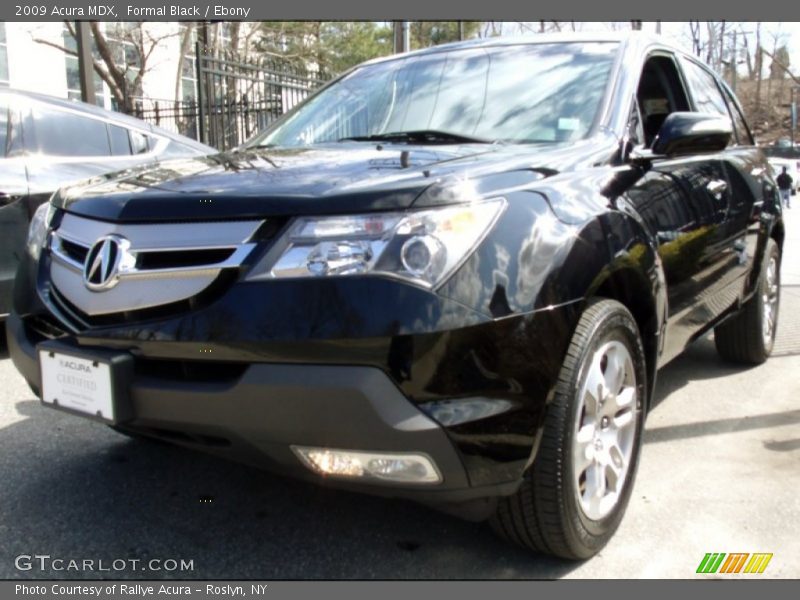 Formal Black / Ebony 2009 Acura MDX