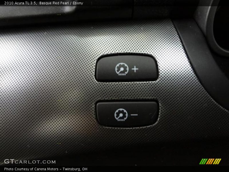 Basque Red Pearl / Ebony 2010 Acura TL 3.5