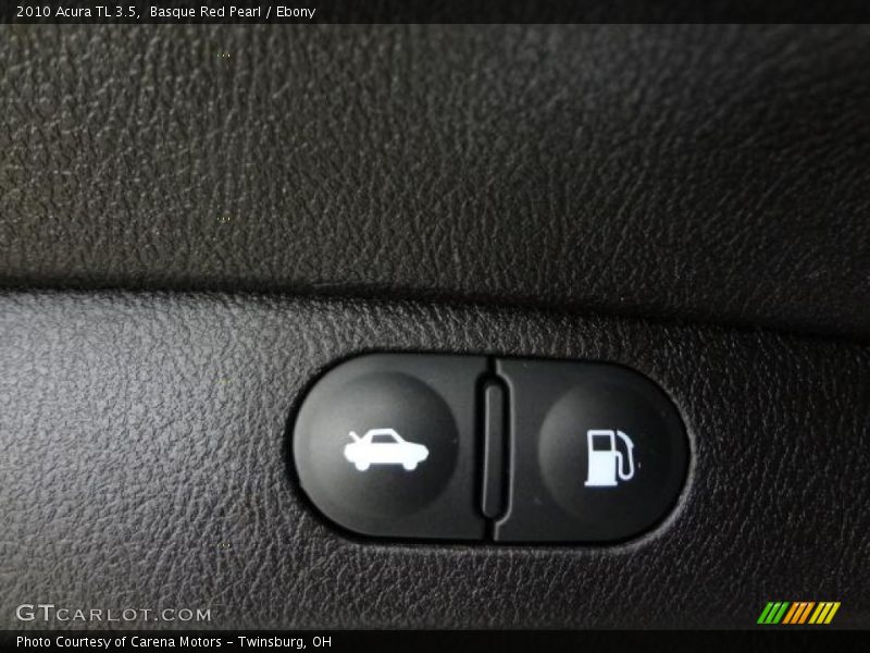 Basque Red Pearl / Ebony 2010 Acura TL 3.5