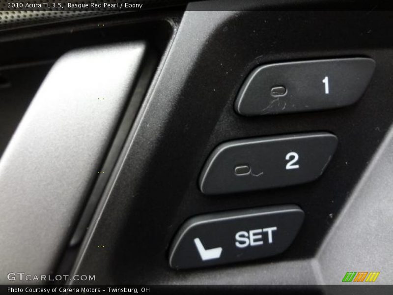 Basque Red Pearl / Ebony 2010 Acura TL 3.5