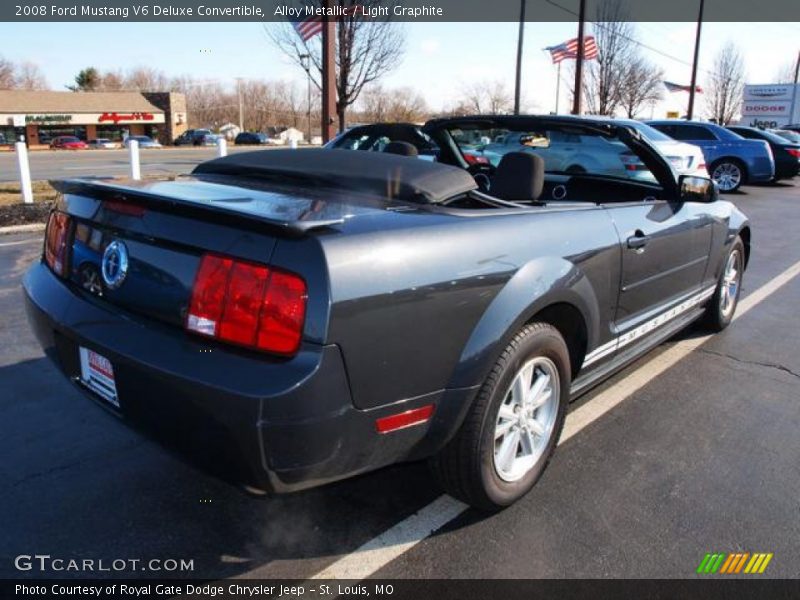 Alloy Metallic / Light Graphite 2008 Ford Mustang V6 Deluxe Convertible