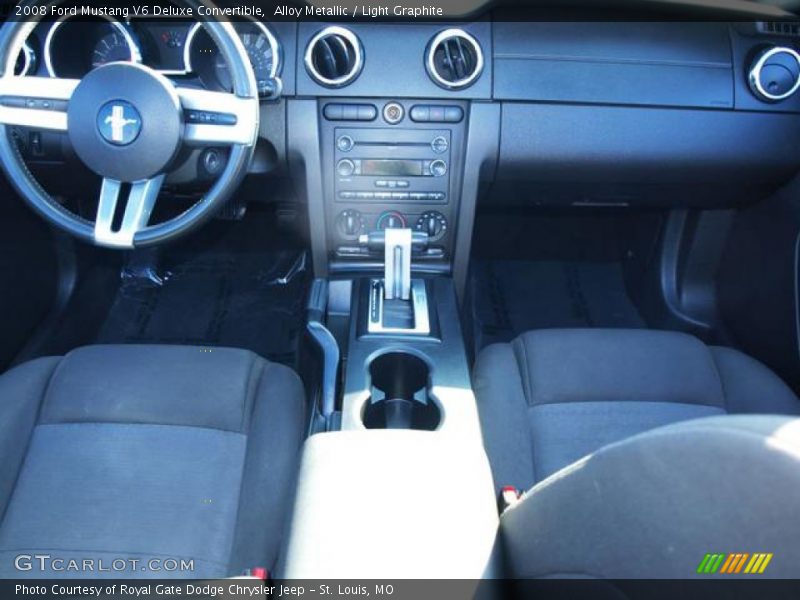 Alloy Metallic / Light Graphite 2008 Ford Mustang V6 Deluxe Convertible