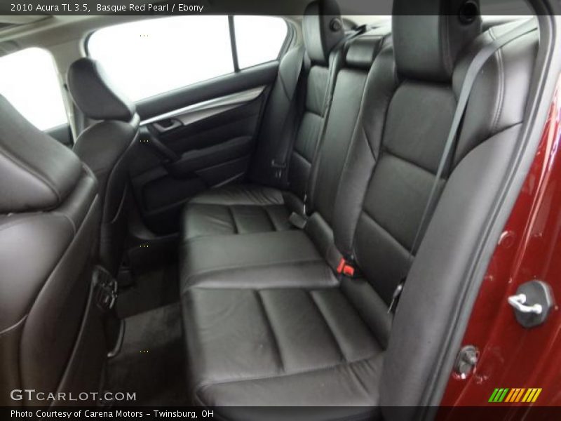 Basque Red Pearl / Ebony 2010 Acura TL 3.5