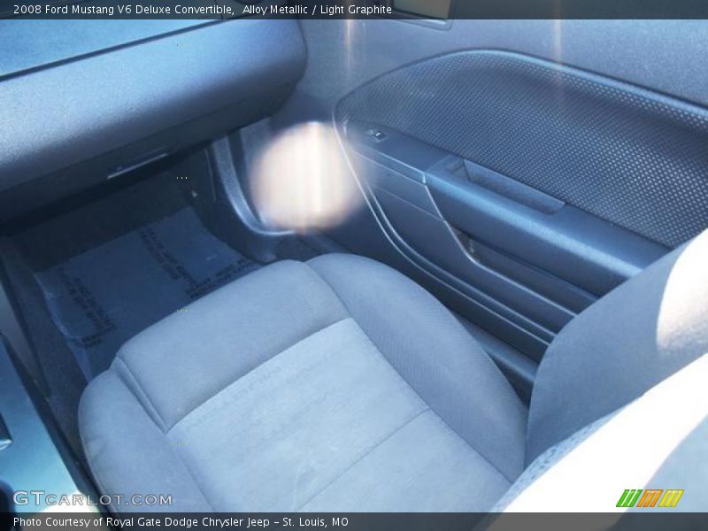 Alloy Metallic / Light Graphite 2008 Ford Mustang V6 Deluxe Convertible