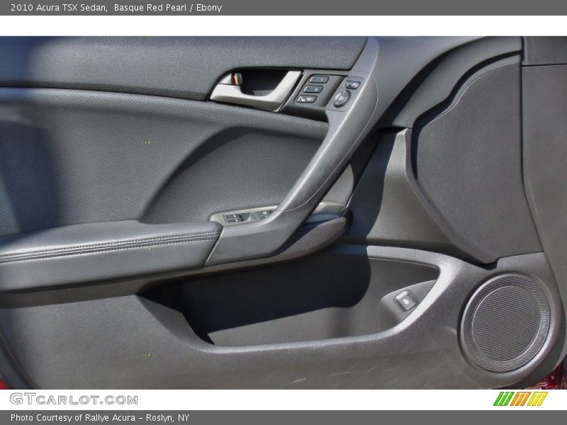 Basque Red Pearl / Ebony 2010 Acura TSX Sedan