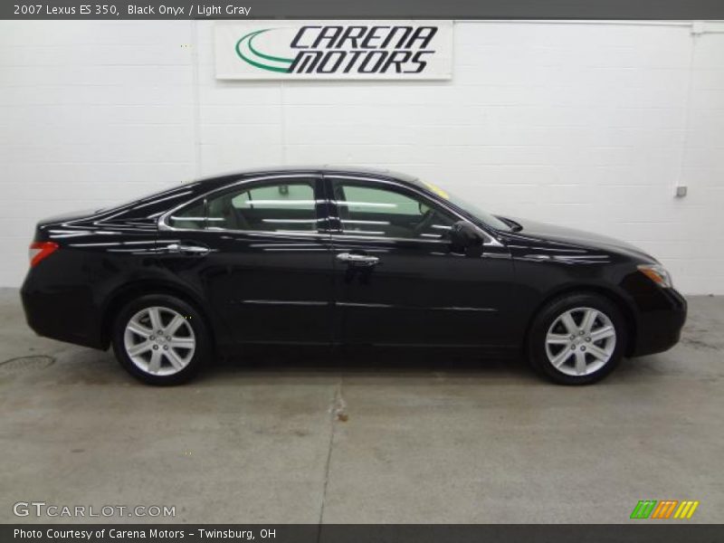 Black Onyx / Light Gray 2007 Lexus ES 350