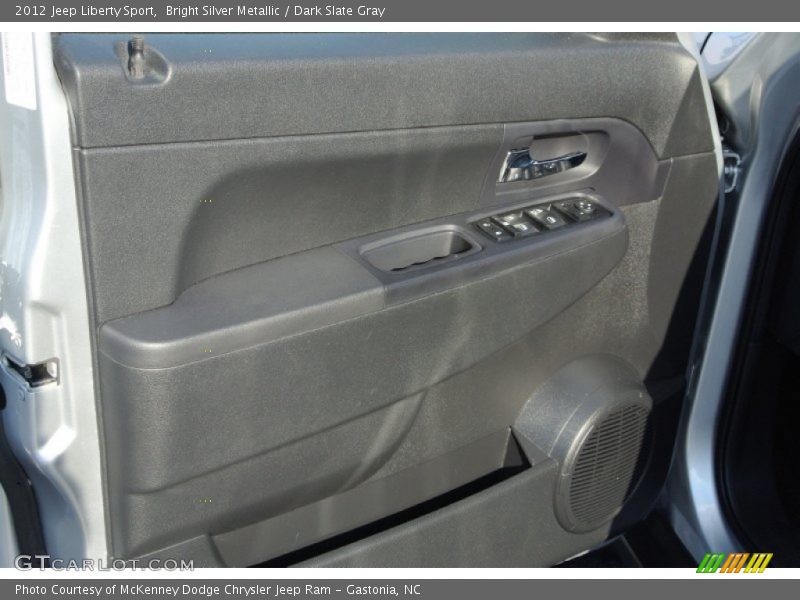 Bright Silver Metallic / Dark Slate Gray 2012 Jeep Liberty Sport