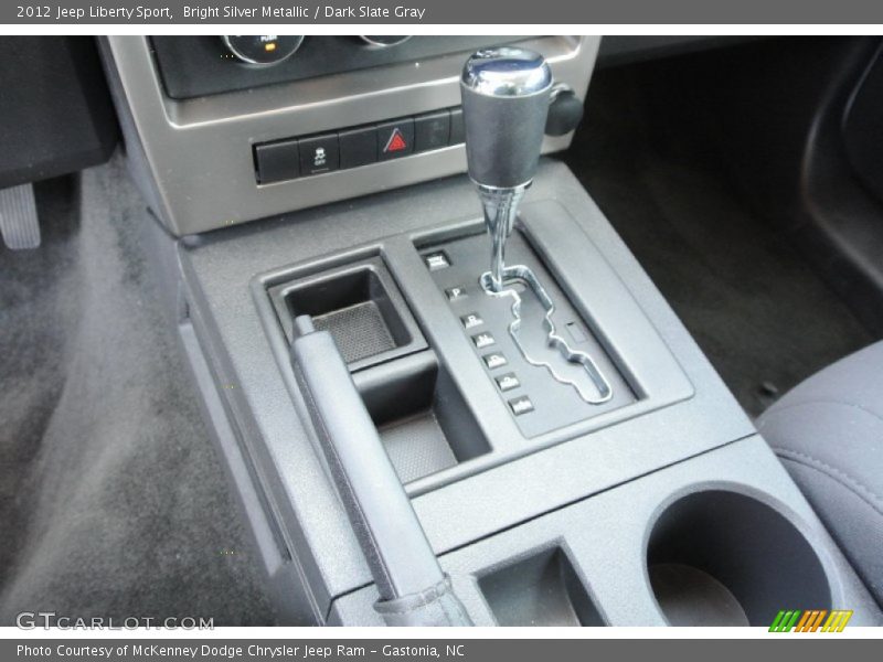 Bright Silver Metallic / Dark Slate Gray 2012 Jeep Liberty Sport