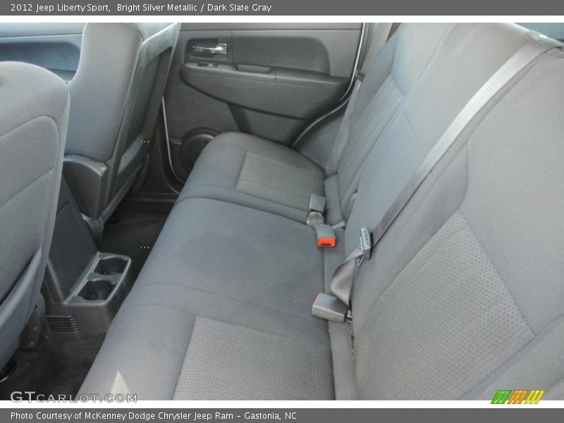 Bright Silver Metallic / Dark Slate Gray 2012 Jeep Liberty Sport