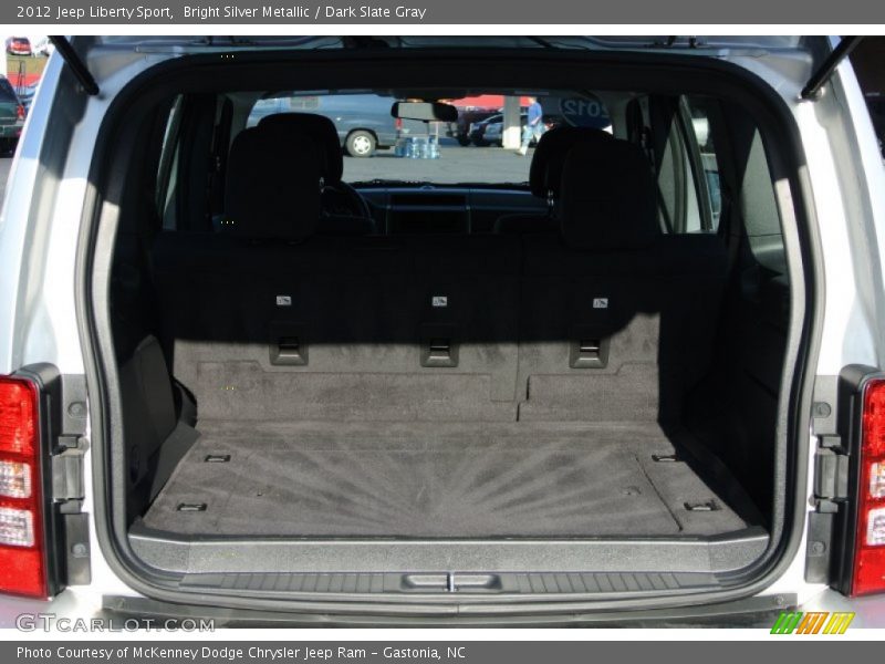 Bright Silver Metallic / Dark Slate Gray 2012 Jeep Liberty Sport