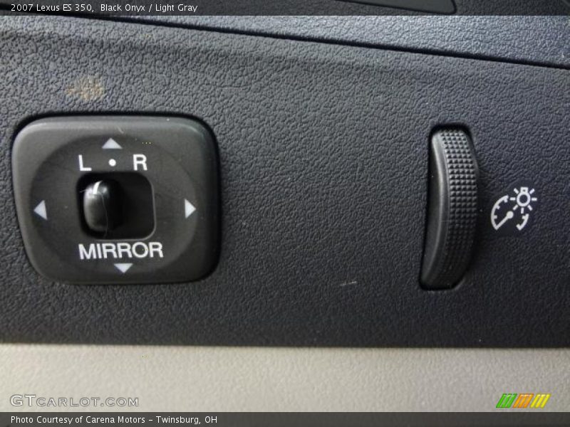 Controls of 2007 ES 350