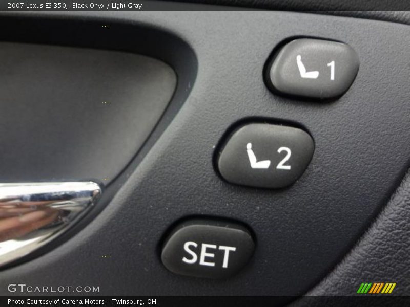 Controls of 2007 ES 350