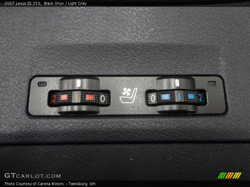 Controls of 2007 ES 350