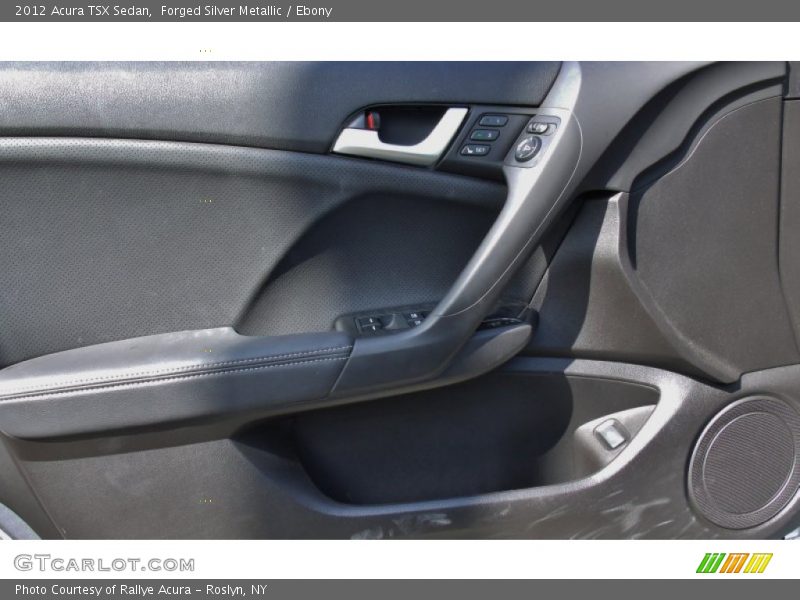 Forged Silver Metallic / Ebony 2012 Acura TSX Sedan
