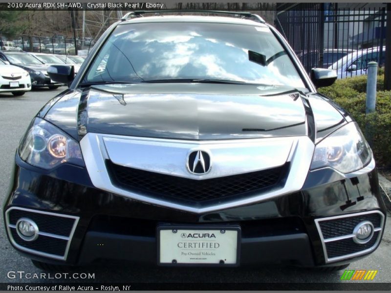 Crystal Black Pearl / Ebony 2010 Acura RDX SH-AWD