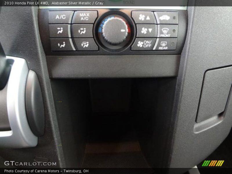 Alabaster Silver Metallic / Gray 2010 Honda Pilot LX 4WD