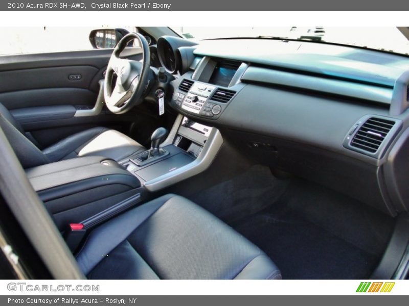 Crystal Black Pearl / Ebony 2010 Acura RDX SH-AWD
