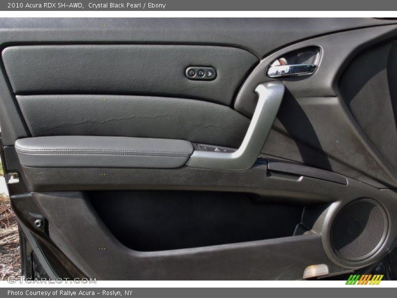 Crystal Black Pearl / Ebony 2010 Acura RDX SH-AWD