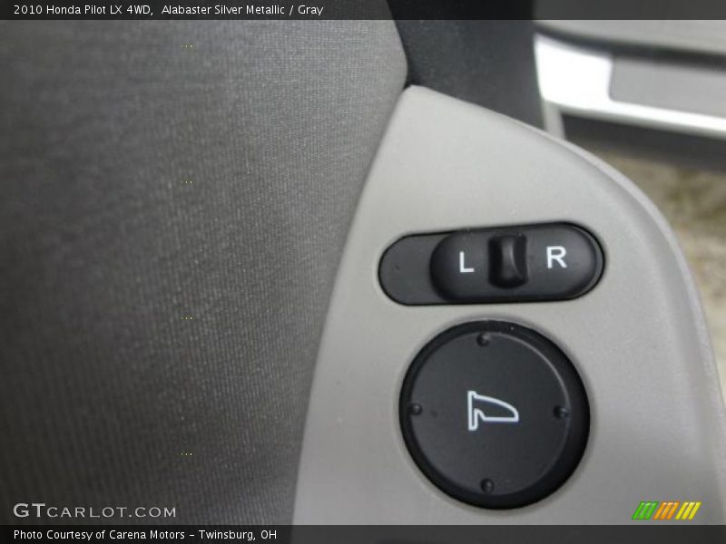Alabaster Silver Metallic / Gray 2010 Honda Pilot LX 4WD