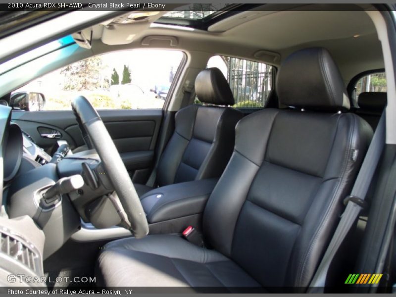 Crystal Black Pearl / Ebony 2010 Acura RDX SH-AWD