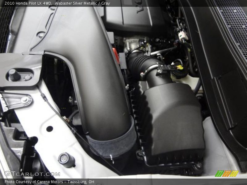 Alabaster Silver Metallic / Gray 2010 Honda Pilot LX 4WD