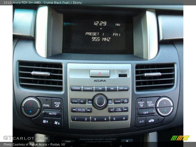 Crystal Black Pearl / Ebony 2010 Acura RDX SH-AWD