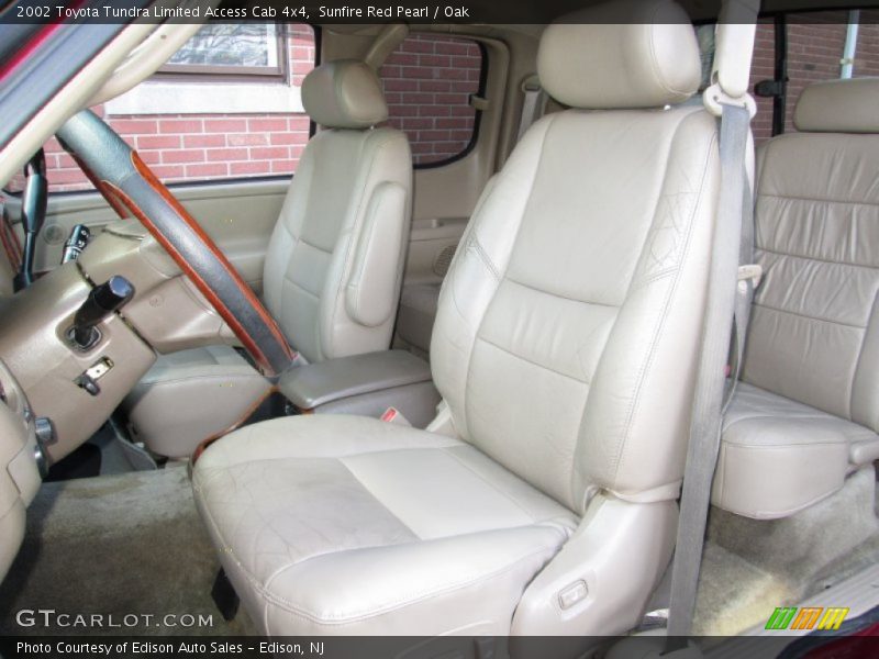 Front Seat of 2002 Tundra Limited Access Cab 4x4
