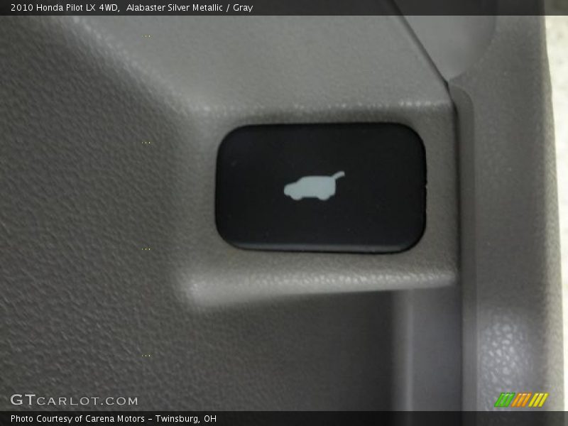Alabaster Silver Metallic / Gray 2010 Honda Pilot LX 4WD