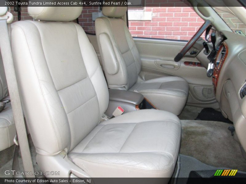 Front Seat of 2002 Tundra Limited Access Cab 4x4