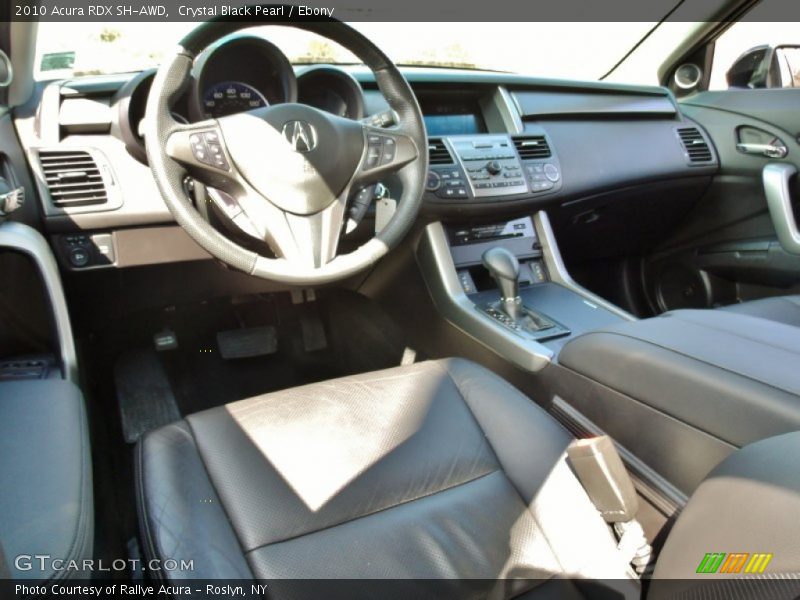 Crystal Black Pearl / Ebony 2010 Acura RDX SH-AWD