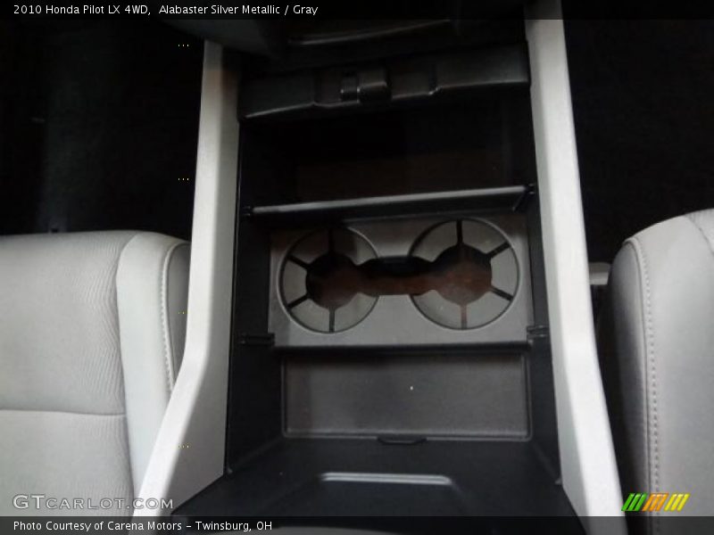 Alabaster Silver Metallic / Gray 2010 Honda Pilot LX 4WD