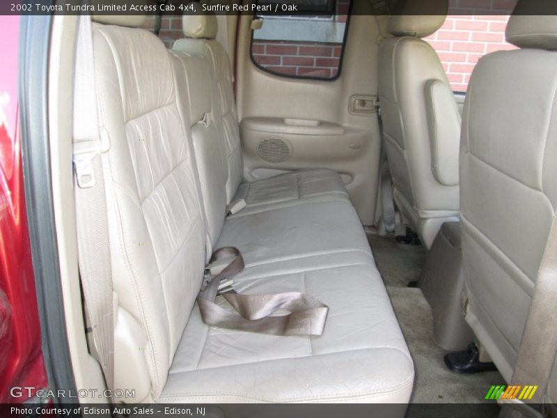 Rear Seat of 2002 Tundra Limited Access Cab 4x4