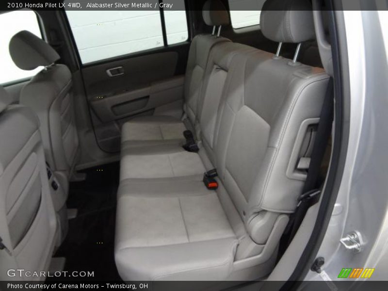 Alabaster Silver Metallic / Gray 2010 Honda Pilot LX 4WD