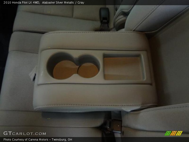 Alabaster Silver Metallic / Gray 2010 Honda Pilot LX 4WD
