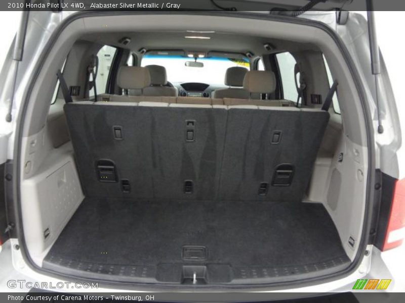 Alabaster Silver Metallic / Gray 2010 Honda Pilot LX 4WD