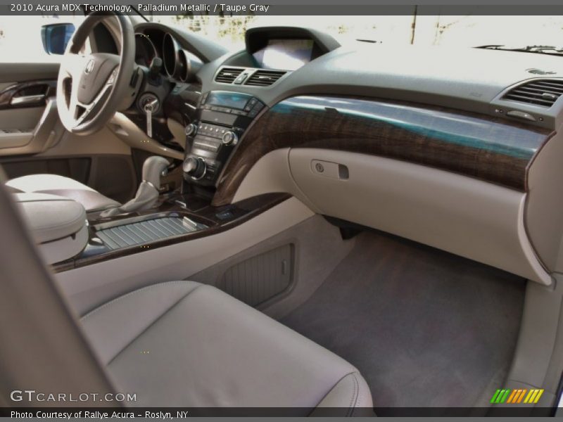 Palladium Metallic / Taupe Gray 2010 Acura MDX Technology