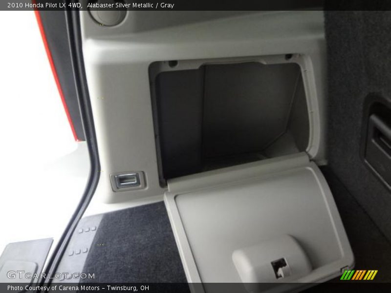 Alabaster Silver Metallic / Gray 2010 Honda Pilot LX 4WD
