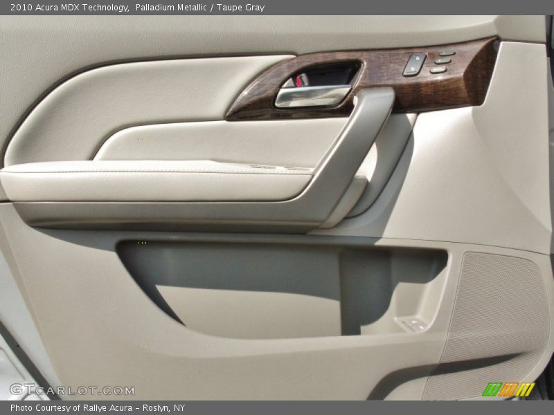 Palladium Metallic / Taupe Gray 2010 Acura MDX Technology