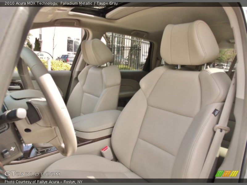 Palladium Metallic / Taupe Gray 2010 Acura MDX Technology